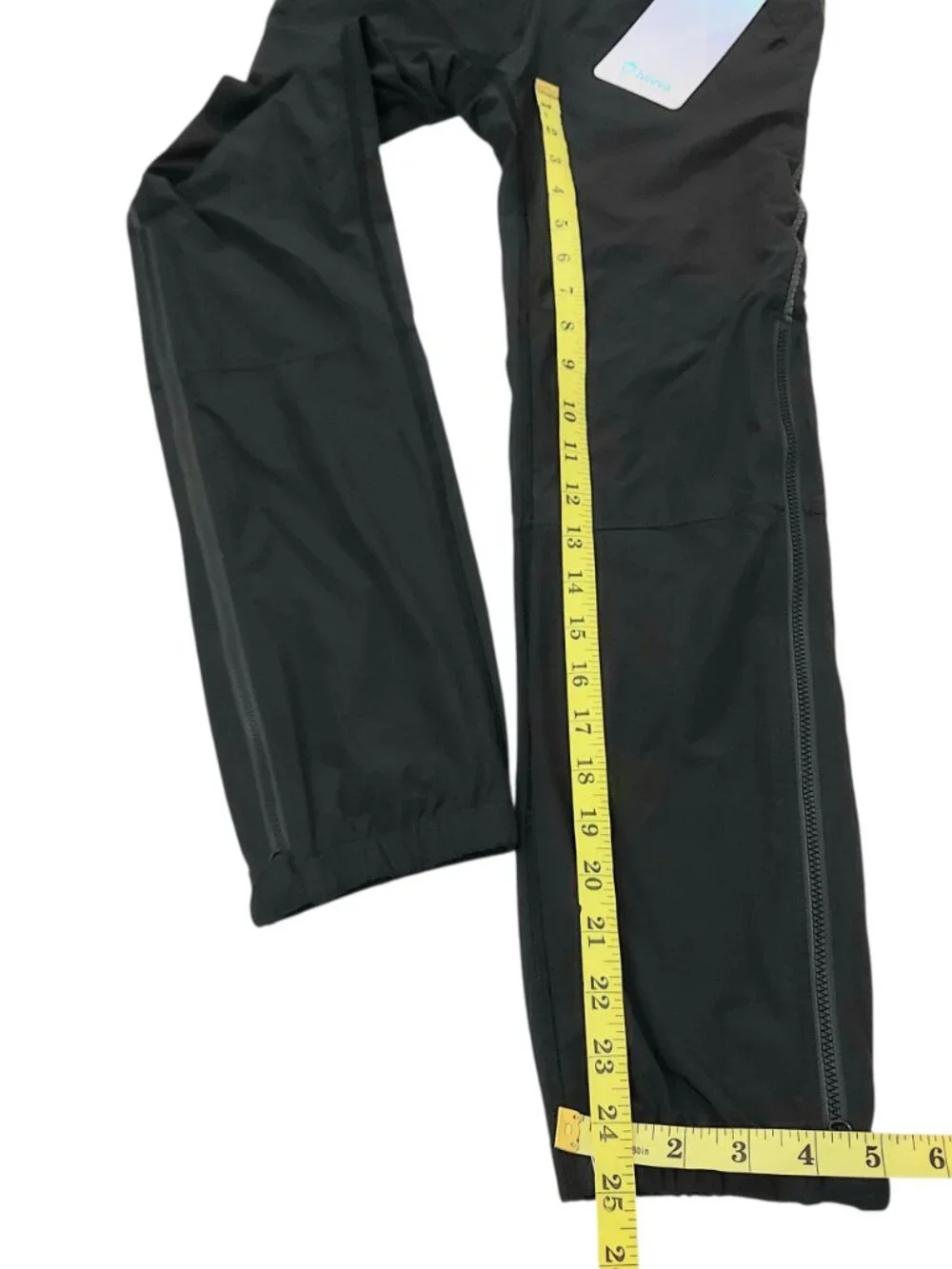 Ivivva Girls 8 Black Ivivva Matchmaker Joggers Pants Ankle Zip Athletic Dance